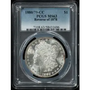 1880/79-CC $1 Reverse of 1878 (2)