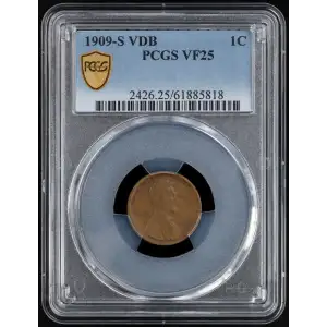 1909-S VDB 1C, BN (3)
