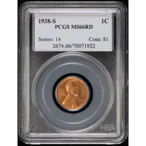 1938-S 1C, RD