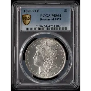 1878 7TF $1 Reverse of 1879 (2)