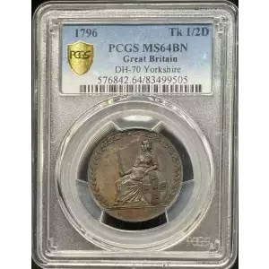 1796 Tk 1/2D DH-70 Yorkshire, York, BN (3)