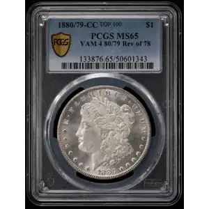 1880/79-CC $1 VAM 4, Rev. of '78 TOP 100 (2)