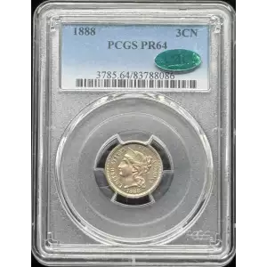 Nickel Three Cent Pieces 1865-1889