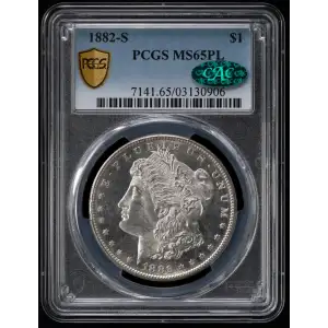 1882-S $1, PL (3)