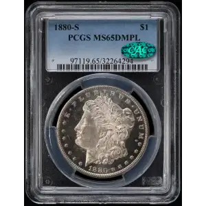 1880-S $1, DMPL