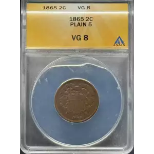 Two cent pieces-Two cent pieces 1864-73 -Copper