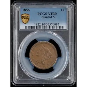 1856 1C Slanted 5, BN (3)