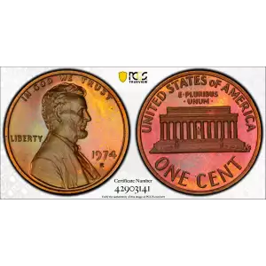 1974-S 1C, RB (3)