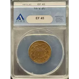 Two cent pieces-Two cent pieces 1864-73 -Copper